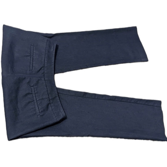 💥 New York & Co 7th Ave Suiting Collection Avg Blue Dress Pants 4 - Picture 2 of 4